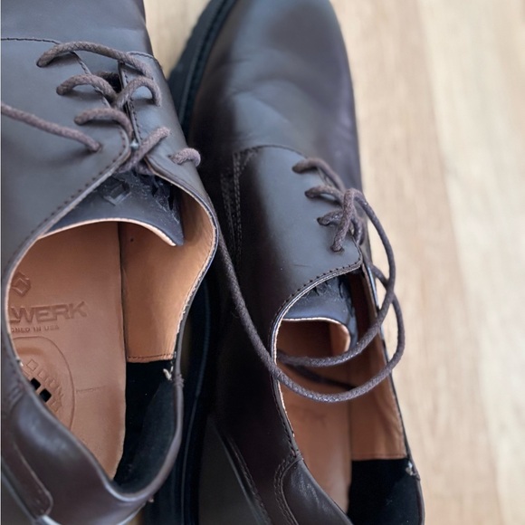Solwerk Derby Plain Toe Men’s shoes. size 9.5 main image 6